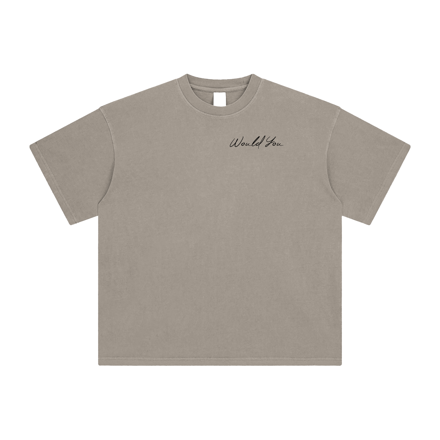 Enzyme Washed Signature T-Shirt