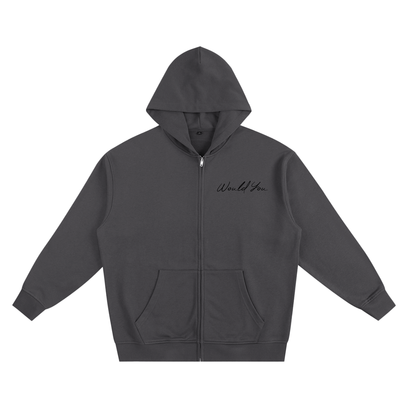 Heavyweight Zip-up Signature Hoodie