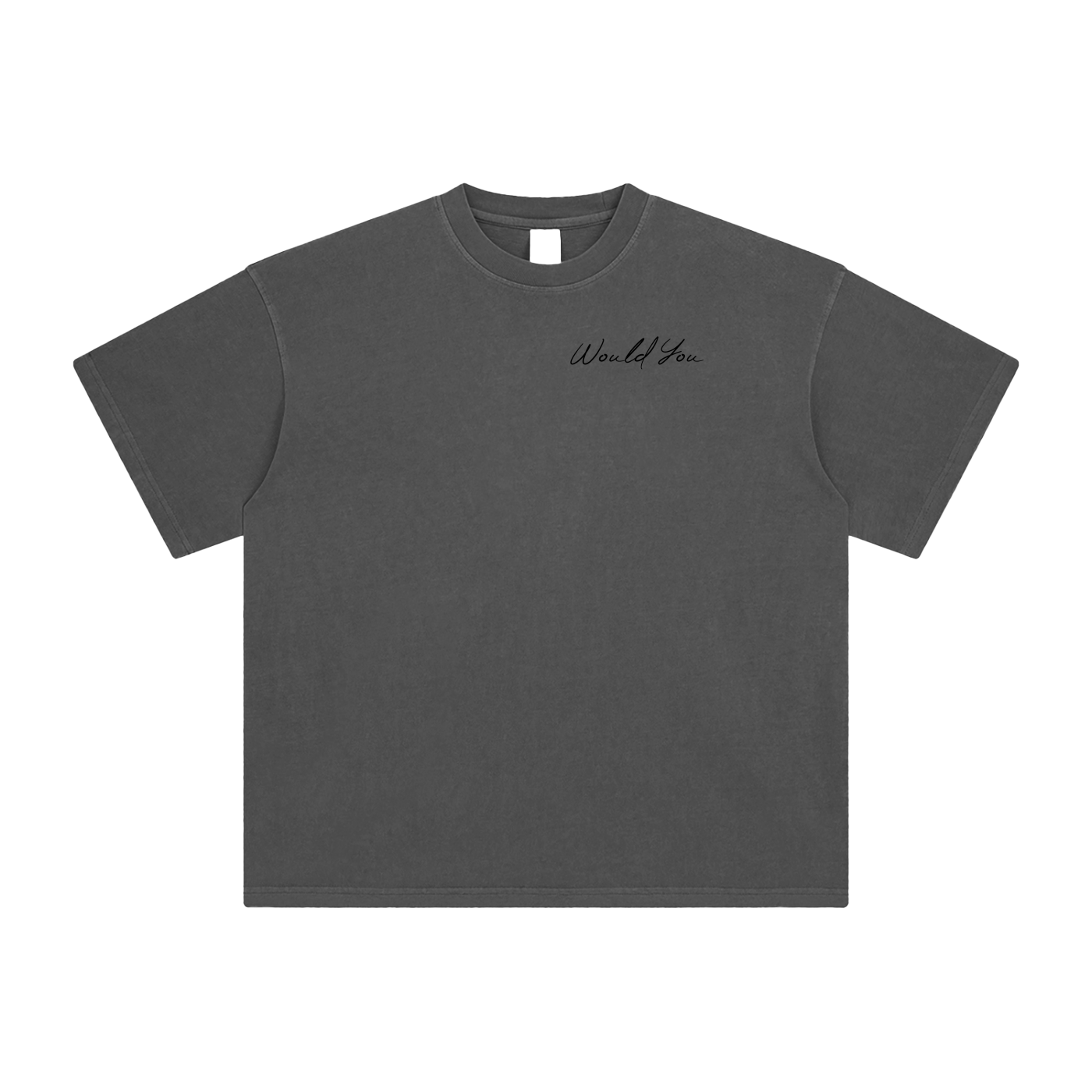 Enzyme Washed Signature T-Shirt