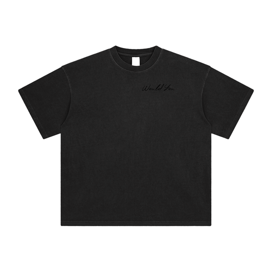 Enzyme Washed Signature T-Shirt
