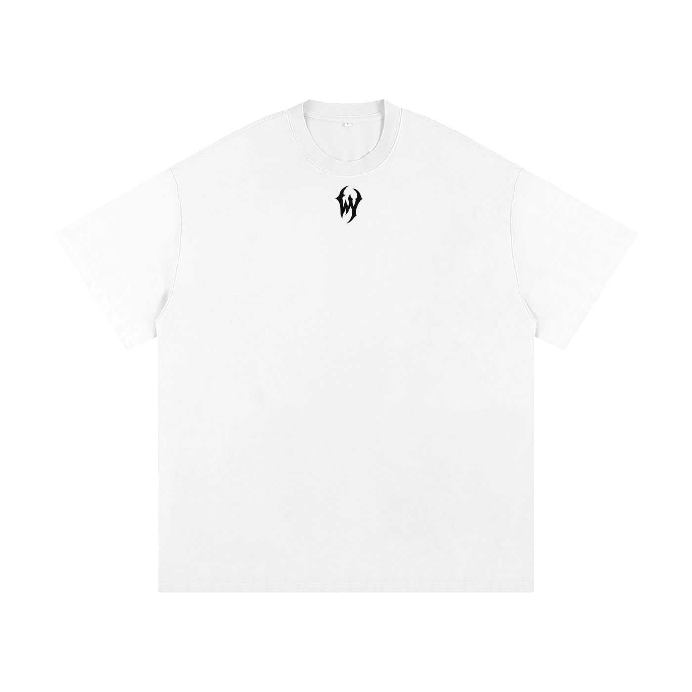 Heavyweight Inverted Flaming Skull Tee