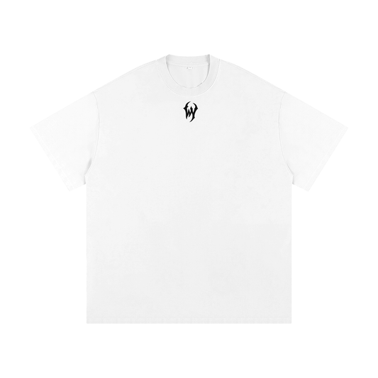Heavyweight Inverted Flaming Skull Tee
