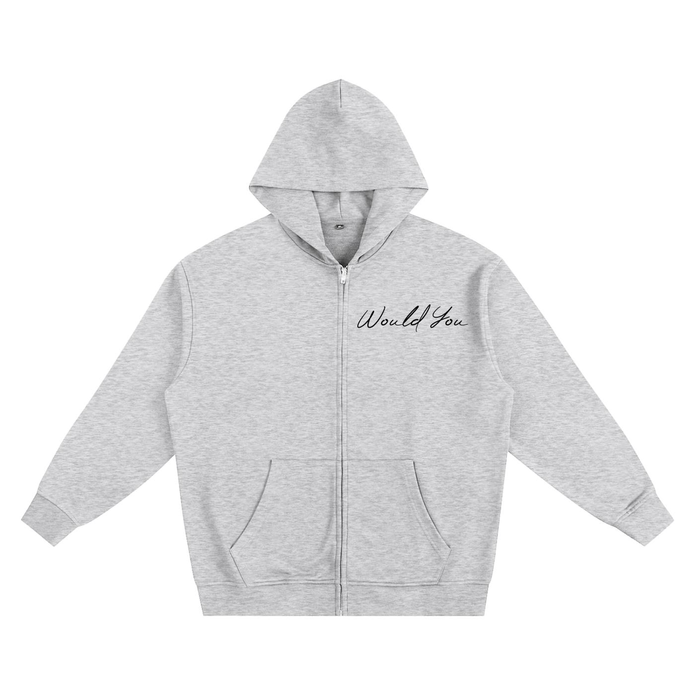 Heavyweight Zip-up Signature Hoodie- No snake
