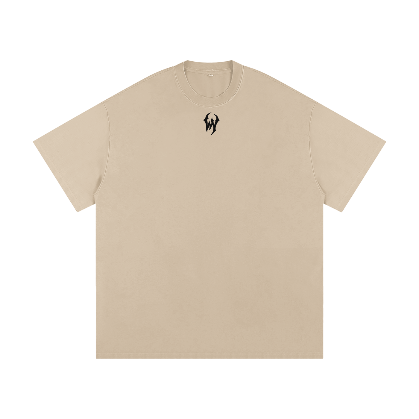 Heavyweight Inverted Flaming Skull Tee