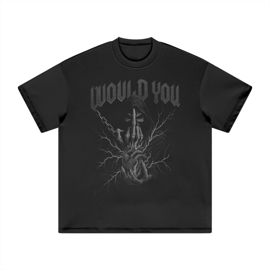 Heavyweight Earth Tone Striking Finger T-Shirt