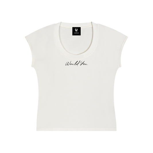Essential Body-con Signature T-Shirt