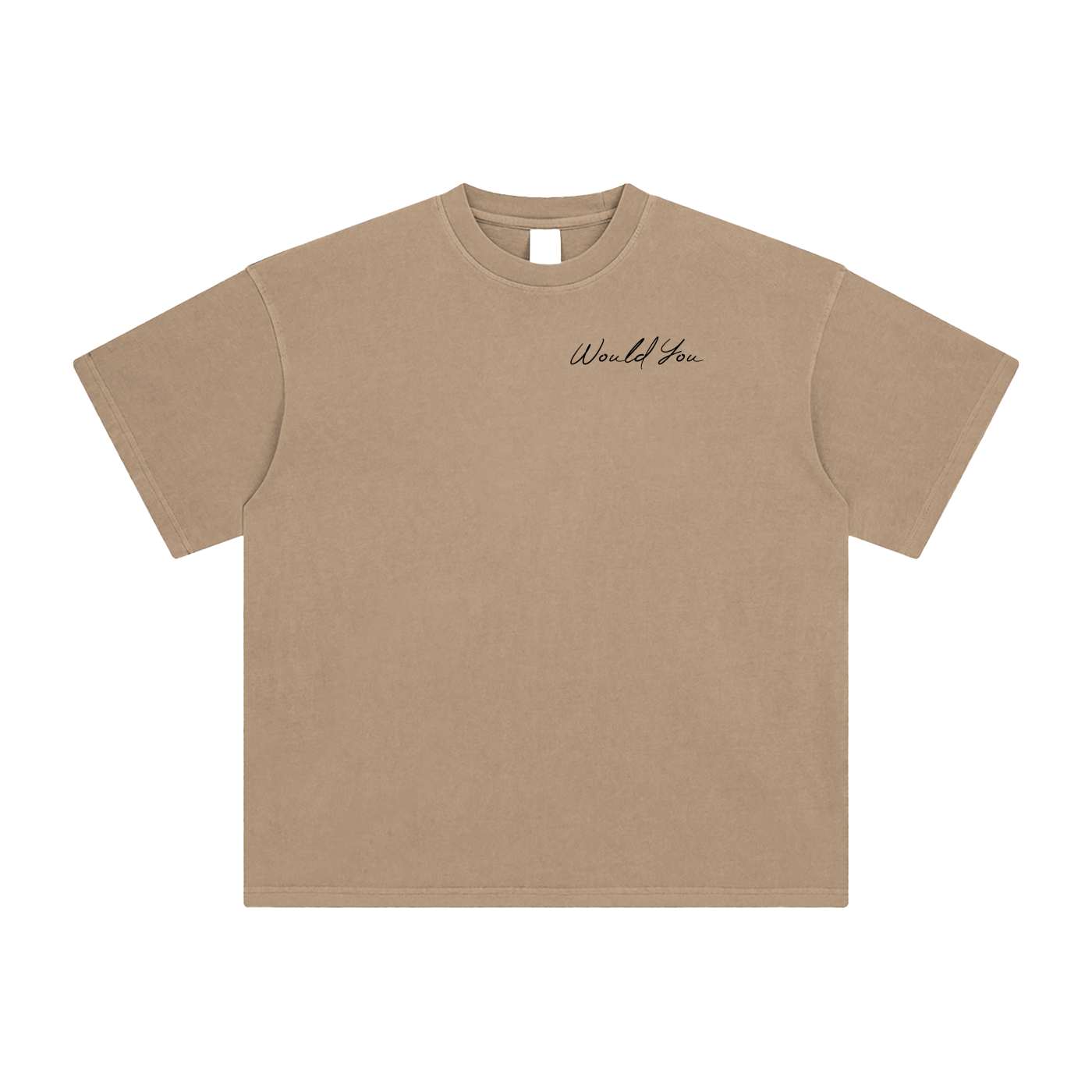 Enzyme Washed Signature T-Shirt